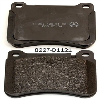 Galinės diskinių stabdžių kaladėlės